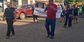 Greve dos professores em Arapoema gera embate entre Sintet e Secretaria de Educação