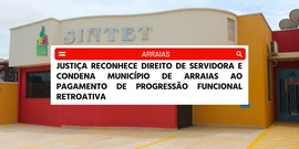 Justiça reconhece direito de servidora e condena Município ao pagamento de progressões
